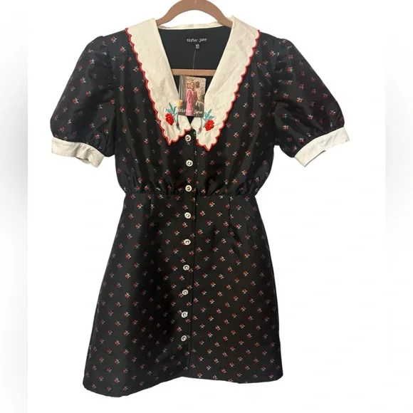 NWT Sister Jane
Courtney Jacquard Mini Dress Size XS - Picture 6 of 11